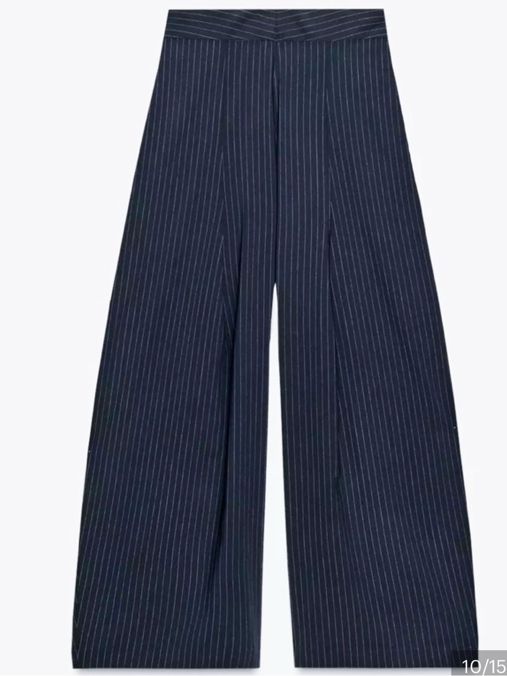 Zara Women’s Pinstripe Pleated Pants - NWT - Picture 4 of 10